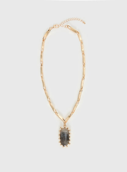 Read Your Mind Pendant Necklace Gold