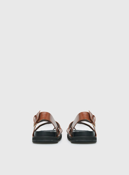 Billini Tennie Sandals Tan / Black
