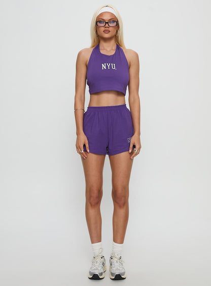 Nyu Soffee Shorts Violet